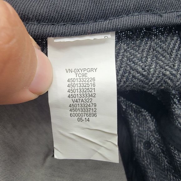 Vans Gray Brown Adjustable Hat Cap Skateboarding Casual Outdoors Fashion - Picture 8 of 9